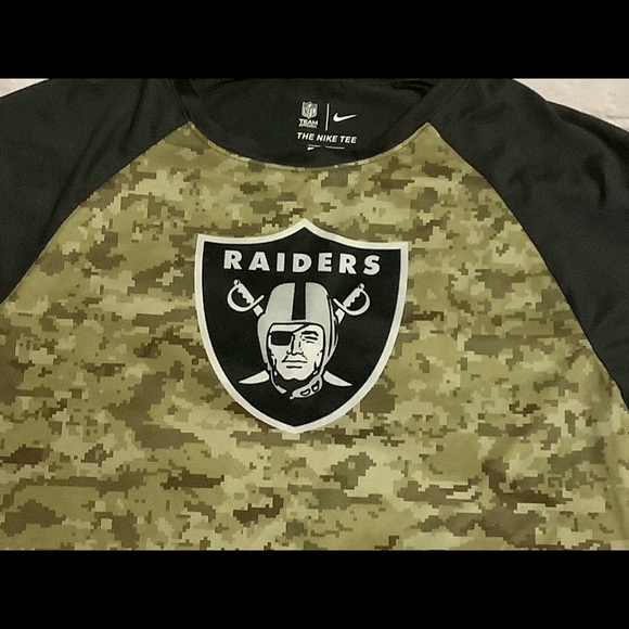 NFL NIKE DRI FIT RAIDERS TEE - Picture 2 of 5